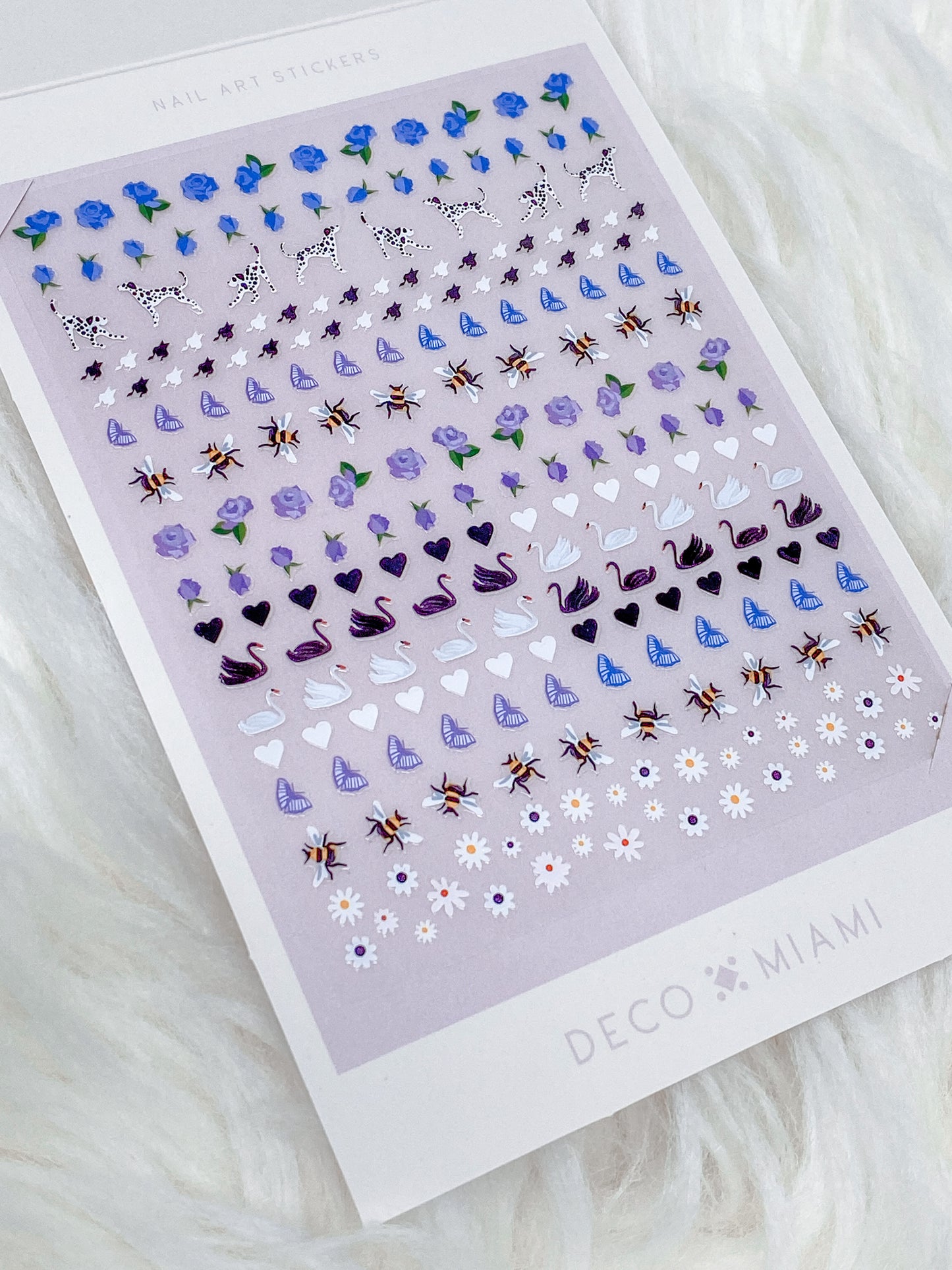 NAIL ART STICKERS - ENGLISH GARDEN