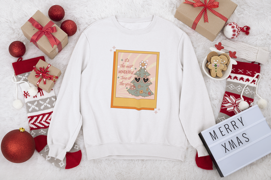 CHRISTMAS POLAROID | UNISEX CREW NECK CHRISTMAS SWEATSHIRT